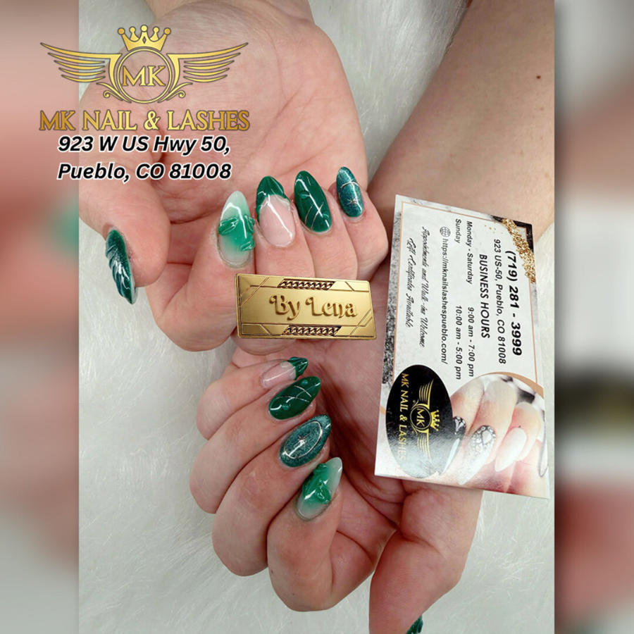 nail design by MK Nails & Lashes